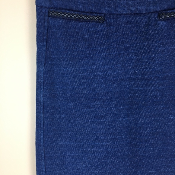 Nanette Lepore Royal Blue Knit Pencil Skirt sz 6 - Picture 2 of 9